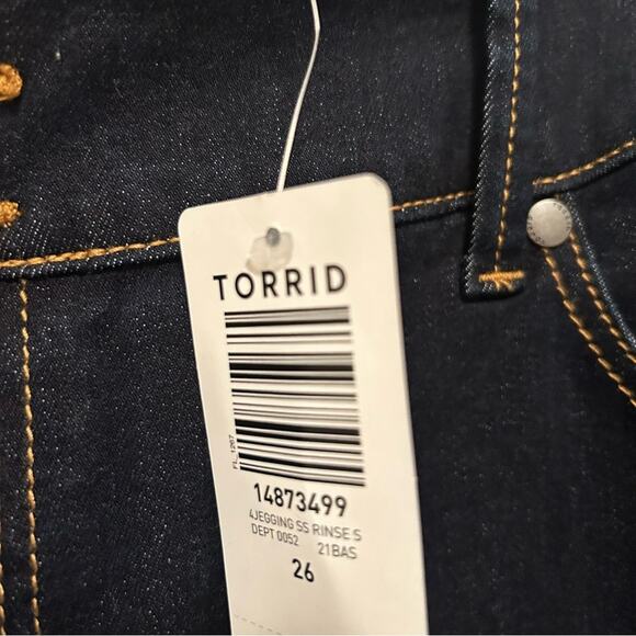 Torrid Jegging Skinny Super Soft High-Rise Jeans 26S NWT - Picture 10 of 10